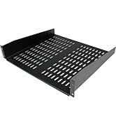 StarTech.com RKPW081915 8 Outlet Horizontal 1U Rack Mount PDU Power Strip for Network Server Rack...