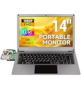 ELECROW For Raspberry Pi Screen, 7 Inch Touchscreen Monitor 1024X600 IPS LCD Small Monitor Compat...