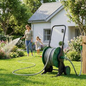 Hose Trolley Freestanding Outdoo