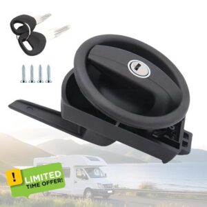 Round Caravan Door Lock