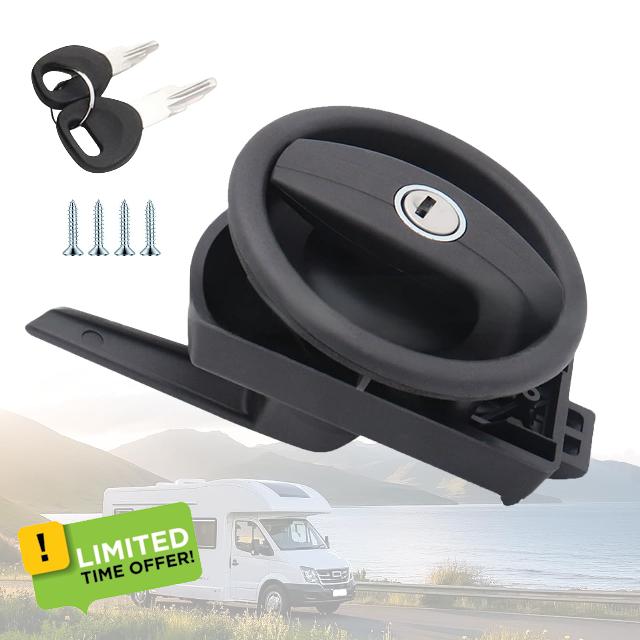 Round Caravan Door Lock