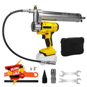 Cordless Grease Gun Compatible with Dewalt 18V 20V Battery