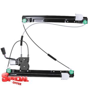 BDFHYK Electric Window Regulator Front Right with Motor Compatible with Jaguar XF X250 Saloon 2008-2015 2.2D 3.0 5.0 Kompressor Only for 4/5 Doors Replace# C2Z31200 C2Z17627