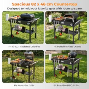 Foldable BBQ Stand