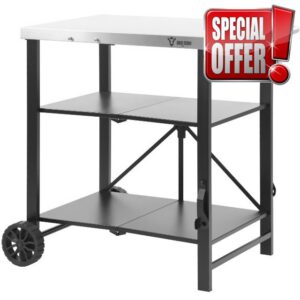 BBQ-Toro Foldable Barbecue Trolley