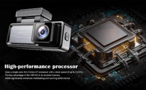 Dashcam Wifi/App Control Car Camera Dash Cam With Reversing Camera