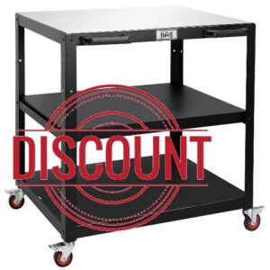 Feasto Outdoor Grill Cart with Stainless Steel Top