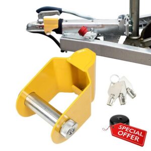 Heavy Duty Trailer Hitch Lock