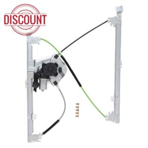 Front Right Driver Side Electric Window Regulator with Motor for Renault Clio MK3 2005-2012