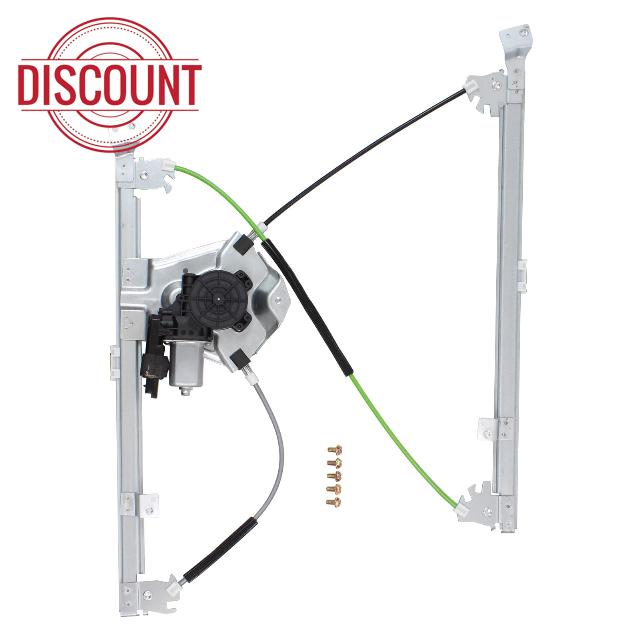 Front Right Driver Side Electric Window Regulator with Motor for Renault Clio MK3 2005-2012