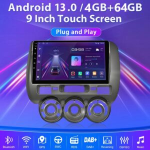 9 inch Touch Screen GPS WiFi Bluetooth FM/RDS Backup Camera