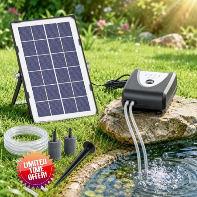 Pawfly 3.5 W Solar Pond Aerator