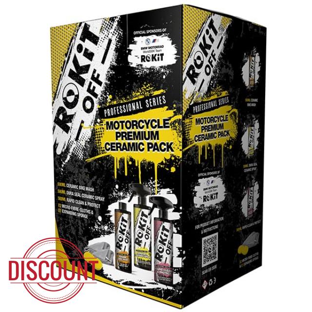 ROKIT OFF Motorcycle Premium Ceramic Pack