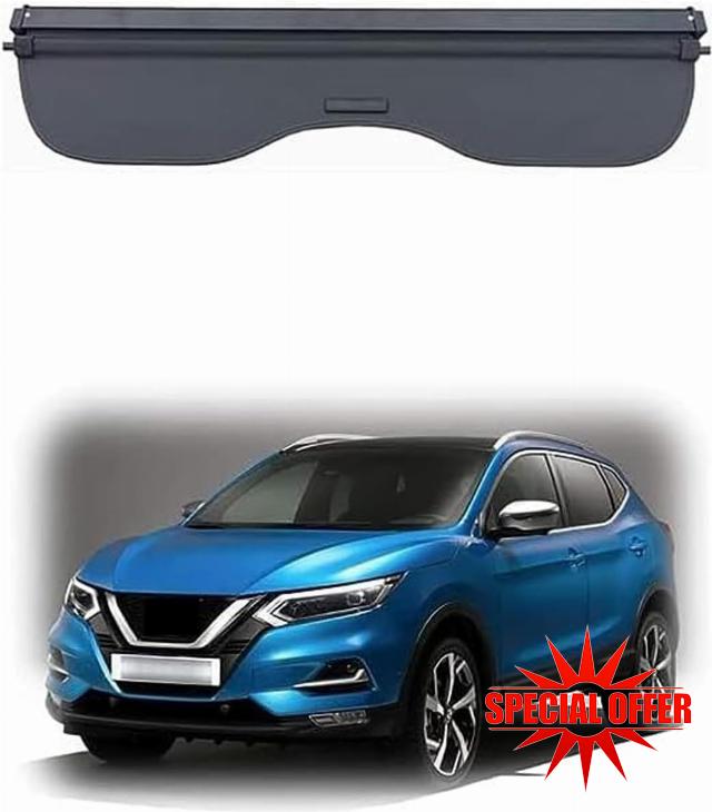 HAVERN Car Retractable Rear Trunk Parcel Shelf for Nissan Qashqai J11 2017 2018 2019 2020