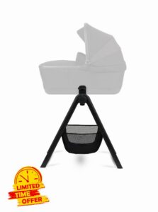 Silver Cross - Dune/Reef Carrycot Stand | Travel Cot/Crib | Baby Travel | Compact Travel System | Pram Accessories