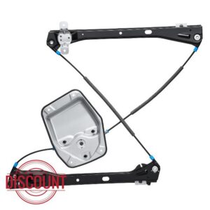 BDFHYK Electric Window Regulator Front Left Passenger Side with Motor Compatible with Golf V MK5 Jetta MK III Estate Hatchback Saloon 2003-2010