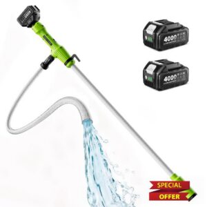 Taskstar Cordless Stick Transfer Pump for Water/Diesel