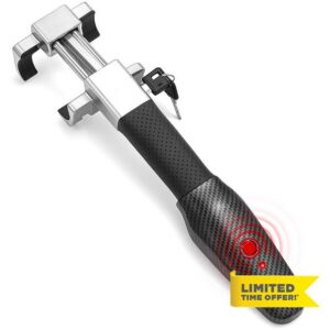 Steering Wheel Lock with Alarm