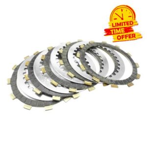 Clutch Kit Fit For YAMAHA XVS125 Drag Star 2000-2004 XVS 125 2002 2003 Motorcycle Clutch Steel Friction Disc Plates(Whole set)