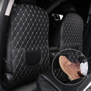 Proof Back Seat Cover Waterproof & Kick Pad With Storage Pockets Proof Back Seat Cover