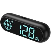 GPS Speedometer, Heads Up Display Car, Digital Speedometer Car MPH, HUD Speed Display - with Whit...