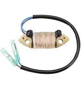 WOOSTAR 2 Wire Exciter Coil Replacement for Tohatsu Outboard Motor 9.9-15-18HP OEM 3G3-06021-1