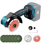 Mini Angle Grinder for Makita, 800W 19000RPM Brushless Cordless Angle Grinder Polishing Machine w...