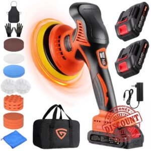 GEARLASSO Cordless Car Buffer Polisher