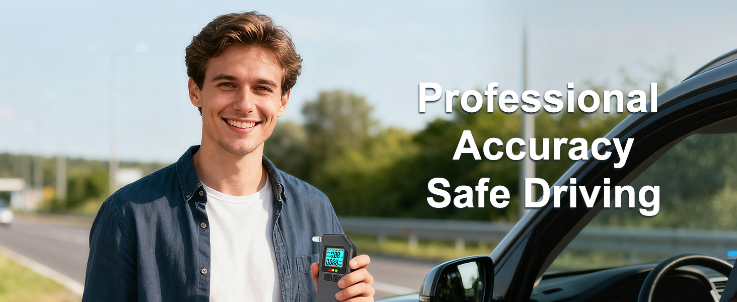 Text reads 'Professional', 'Accuracy Safe Driving'. Advertisement banner showing a driving-related scene with professional appearance.