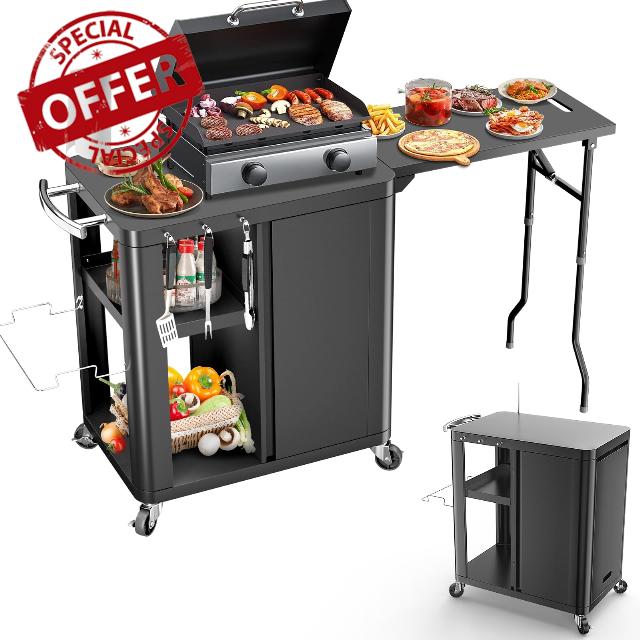 GFTIME Barbecue Trolley