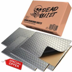 Xtremeauto Dead Quiet Sound Deadening Sheets – 20 Pack
