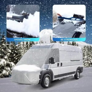 600D Oxford Nonwoven Waterproof Windshield Frost Cover For Fiat Ducato Peugeot Boxer Citroen Relay 2006+ Ram Promaste