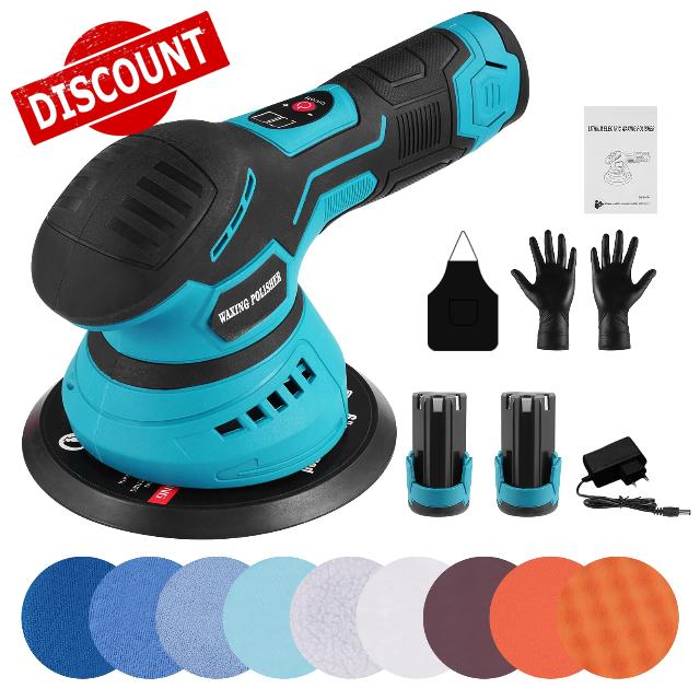 Cordless Car Buffer Polisher 12V