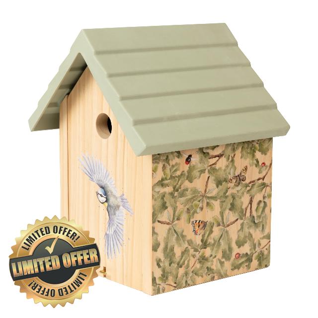Bluetit Bird House 25mm