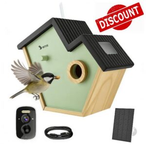 Smart Bird House with AI Identify Camera