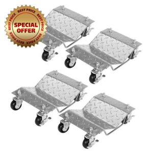 Bonnlo Car Wheel Dolly Set of 4