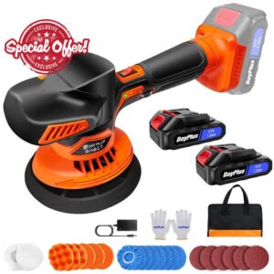 21V Cordless Polisher & Sander Kit – 6-Speed Variable Polishing Machine