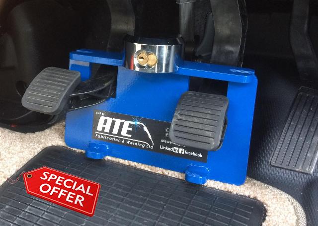 ATE Security Pedal Lock for Fiat ducato Manual 2015-2026 *Please Message Before Purchase IF Your VEHCILE is 2015-2017 Model