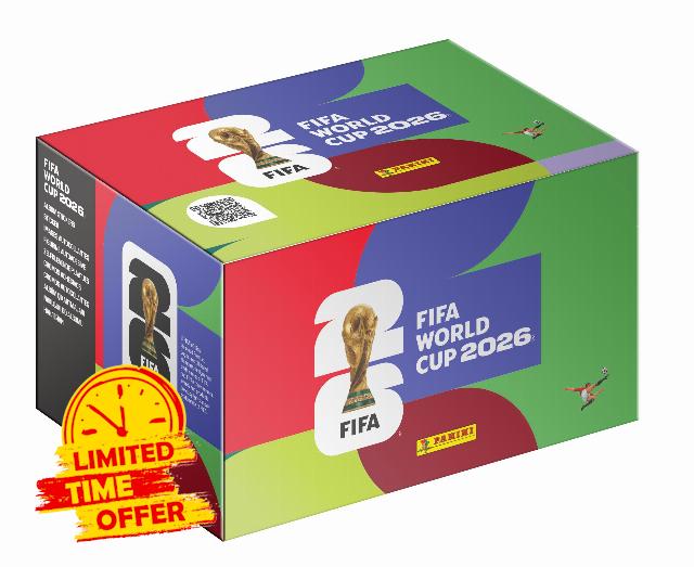 FIFA World Cup 2026 Sticker Collection x100 Packs