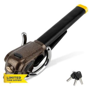 Steering Wheel Lock Universal Anti-Theft Device Heavy Duty Security Car Lock for Vehicle Auto Truck SUV Va