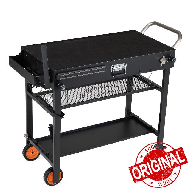 COSTWAY Portable Grill Table