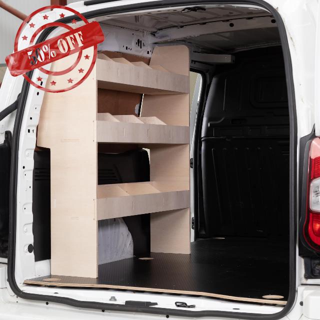 Van Racking for VW Volkswagen Caddy L2 (Maxi) 2021+ (Rear Van Rack)