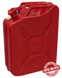 Siegen By Sealey 20L Jerry Can - Red - JCY20R