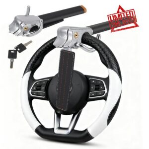 Car Steering Wheel Lock with Double Hook