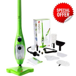 H2O X5 Steam Mop and Handheld Steam Cleaner – Multifunctional & Multipurpose System for Floors
