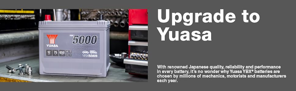 Yuasa 5000 Series Battery