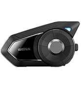 Sena 50R 3-Button Motorcycle Bluetooth Headset w/Sound by Harman Kardon Integrated Mesh Intercom ...
