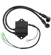WOOSTAR CDI Unit Ignition Coil Replacement for Outboard DT20 DT25 DT30 2-Stroke 20HP 25HP 30HP OE...