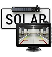 Solar Wireless Reversing Camera Kit, 4.3" IPS Monitor, HD 1080P Backup Camera, Easy Installation ...