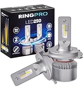 Ring Automotive H7 LED Headlight Bulbs, 250% Brighter, 6000K Whiter, UK Tested High Performance H...